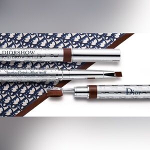 Dior - Diorshow Kabuki Brow Styler - Dark Brown Shade 032 - Rare to Find